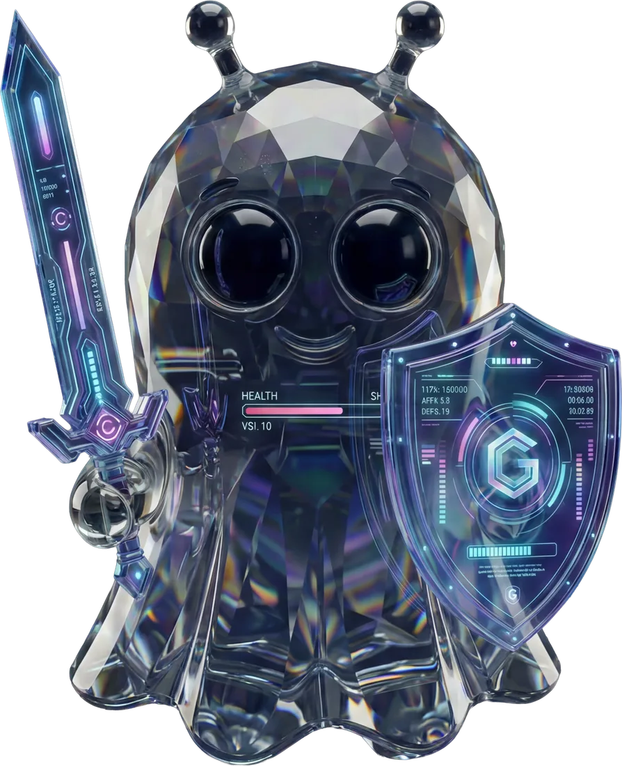 AIO ghost mascot