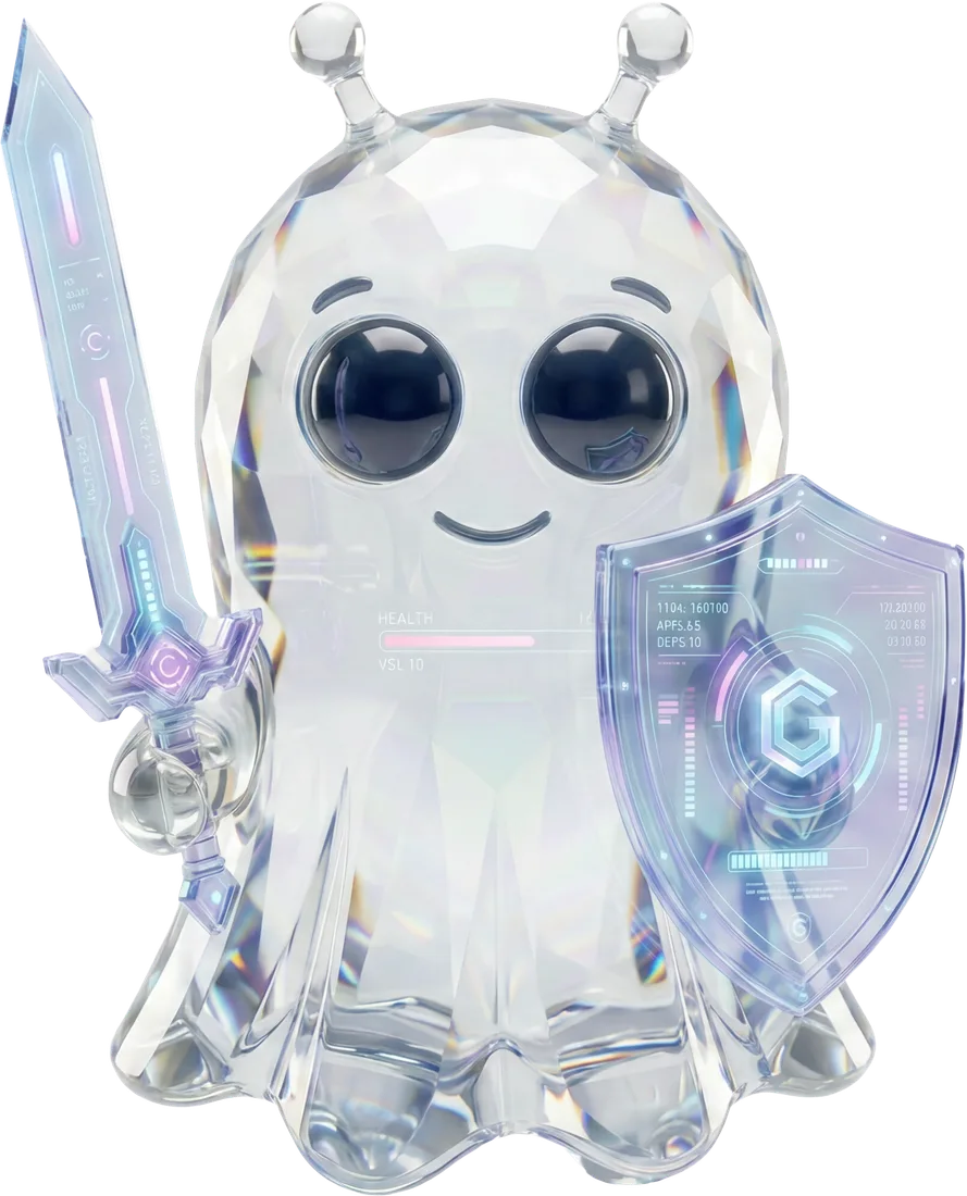 AIO ghost mascot